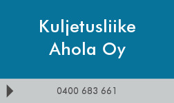 Kuljetusliike Ahola Oy logo